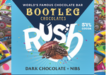 RUSH Bar: Dark Chocolate + Nibs